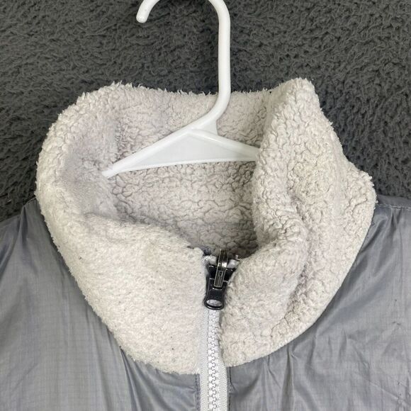 Patagonia Womens Vest large Beige Gray Los Lobos Reversible 25205 FA13 - Picture 5 of 12